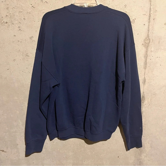 VTG Sweatshirt Blue Notre Dame Fighting Irish Y2K Size XL 2000 We Are Football - Picture 6 of 8